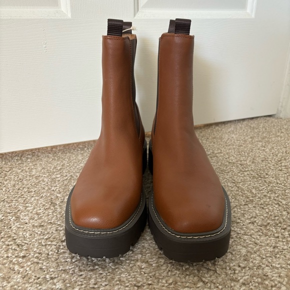 Sam Edelman Ankle Waterproof Brown Boots - Picture 10 of 10